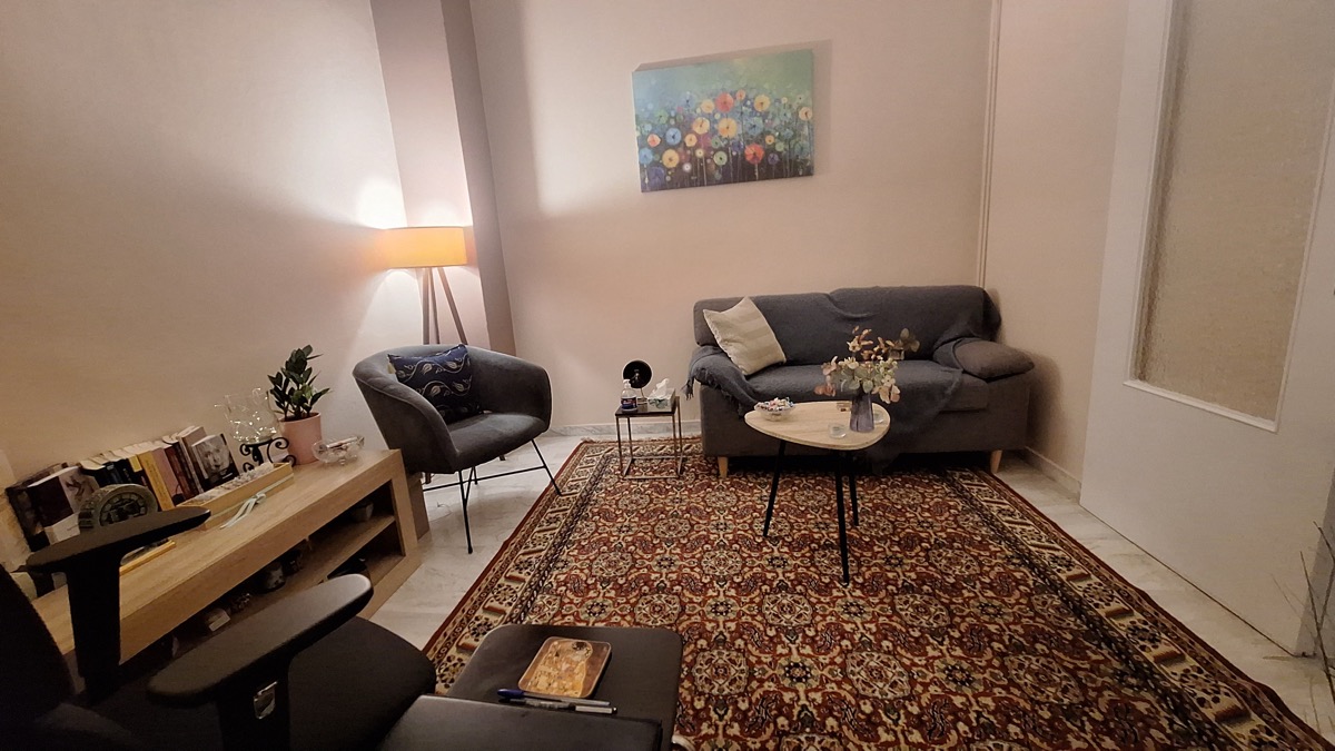 Ο χώρος θεραπείας του Anemi Therapy Studio